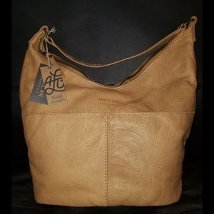 AMERICAN LEATHER CO. CARRIE HOBO BAG